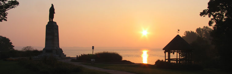 Sunset on Lake Champlain